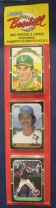 1987 Donruss Baseball Factory Sealed Blister Pack Jose Canseco Showing Front - Picture 1 of 2