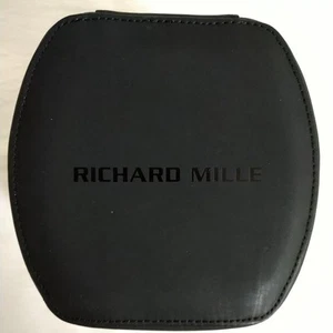 Richard Mille Original GenuineTravel Watch Box Empty Case Black Zipper Single - Picture 1 of 7
