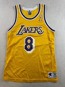 Champion Los Angeles Lakers Size 44 Kobe Bryant Basketball Jersey Vintage - Picture 1 of 11