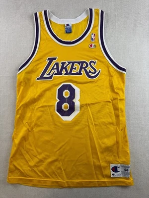 Camiseta deportiva de baloncesto de colección Champion Los Angeles Lakers talla 44 Kobe Bryant Foto 1 de 4