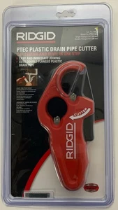 Ridgid PTEC Plastic Drain Pipe Cutter #41608 NEW Sealed - Picture 1 of 2