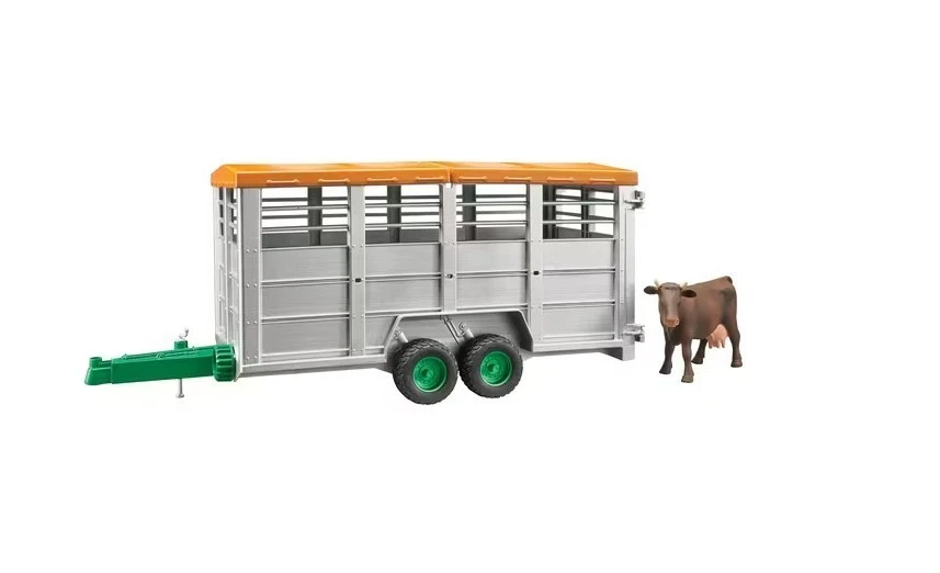 BRUDER Livestock Trailer With 1 Cow U02227 1.16 - Image 1 of 1