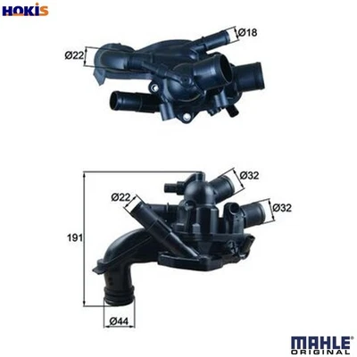 THERMOSTAT COOLANT TM 46 105 FOR MINI COUNTRYMAN/COOPER PACEMAN/HATCH/PEQUENO - Image 1 of 4