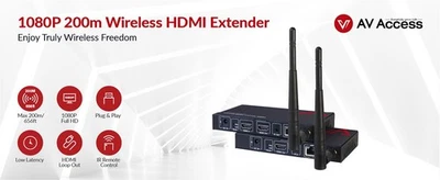 AV Access HDW100 1080p Wireless HDMI Extender - Gebraucht, Zustand Sehr gut - Bild 1 von 4