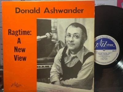 DONALD ASHWANDER "Ragtime: A New View" LP NM/EX woc - Image 1 of 3