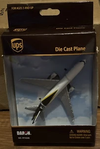 Daron RT4346 UPS United Parcel Service Diecast Model 5-inch Toy Plane Box Damage - Picture 1 of 4