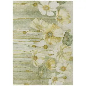 Addison Rugs Chantille ACN712 Sage 2'6" x 3'10" Indoor Outdoor Area Rug, Easy... - Picture 1 of 8
