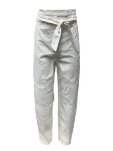 Max Mara Women's Silk Canossa Straight Pants Size 8 NWT - Picture 1 of 3