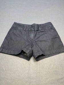 Ann Taylor Loft Chino Shorts Adult 00 Women’s Blue cotton - Picture 1 of 12