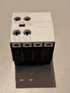 2x Eaton DILA-XHI11 Hilfsschalterblock 1 Schließer, 1 Öffner 4 A steckbar - Bild 1 von 5