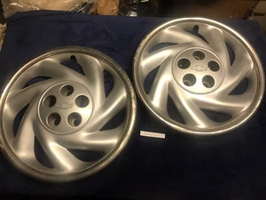 Two Original 1993 1994 1995 Chevrolet Cavalier Buyer Gets Both Beretta Hubcaps - Picture 1 of 11