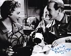 June Whitfield & Leslie Phillips - Carry On Nurse - RARE SIGNED 10x8" B/W PHOTO