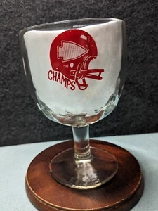 Champs Goblet 6" KC Chiefs Football - Picture 1 of 7