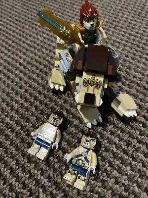 Lego Chima Legend Beast LION 70123 -With 3 Minifigures Not Complete - Image 1 of 2