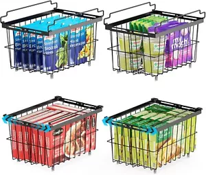 New- Freezer Organizer Bins - Fit 5 to 9 Cu.FT Chest Freeze, 14.8" Length - Picture 1 of 5