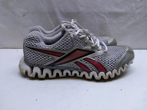Reebok Zignano Gray Mesh Low Lace Up Athletic Sneaker Running Men's Shoe 8M 40.5 - Picture 1 of 8