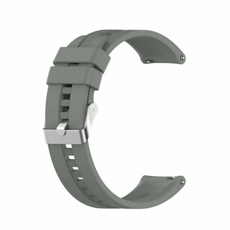 22MM Silver Buckle Watch Strap Wristband Bracelet for Huawei Watch3 Watch3 Pro - Image 1 of 4