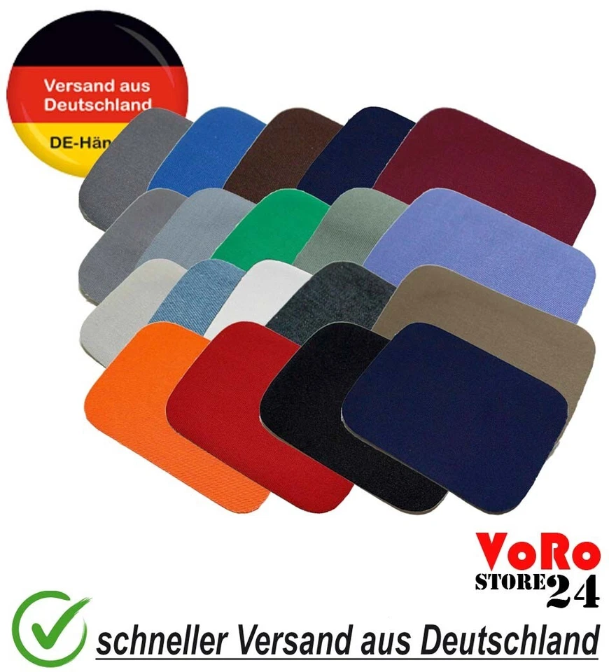 Bügelflicken aus Baumwolle Aufbügeln Flicken zum Aufbügeln 7,5 x 10,5 cm !!!
