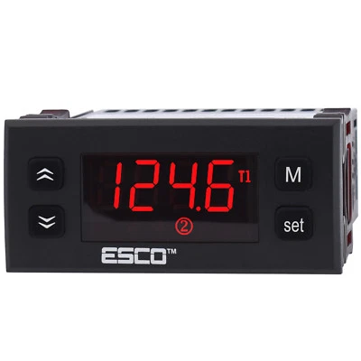 ESCO Dual Differential Temperature Controller 2 channel THERMOSTAT sensors PT100 370C