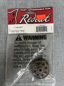Redcat Part #11184-64T: Steel Spur Gear 64T (.6 Mod) - Picture 1 of 1