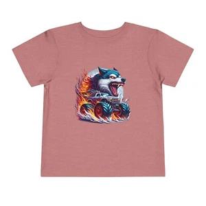 Cool Monster Truck Toddler Tee, Kids Graphic Shirt, Fun Gift for Boys, Birthday - Picture 1 of 61