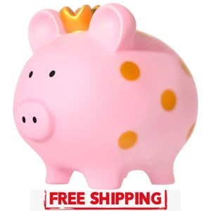 Piggy Bank, Plastic Shatterproof Money Bank, Coin Bank for Girls and Boys, - Picture 1 of 7