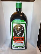 Jagermeister Inflatable Promotional Bottle Two Sided Hanging Display 26"X9"X7"