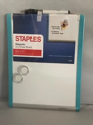 Staples Magnetic Dry-Erase Board with Magnets & Marker 81/2" x 11", (52706) - Image 1 of 4