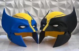 3D Printed Comic Wolverine Mask - Set Of 2 - Picture 1 of 1