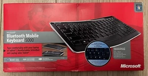 Microsoft Bluetooth Mobile Keyboard 5000, DE/German/Deutsch, 2x AAA batteries - Picture 1 of 3
