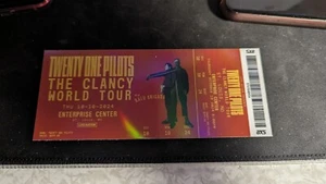 Personalized Twenty One Pilots: THE CLANCY World Tour Stub Concert Ticket - Picture 1 of 7