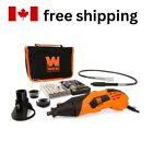 WEN 1.4 Amp High-Powered Variable Speed Rotary Tool with Cutting Guide, LED Coll