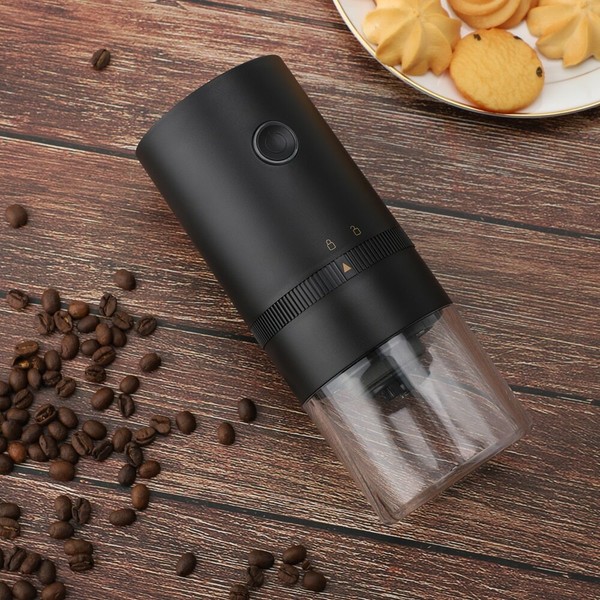Wiswell Electric Coffee Grinder Coffee Maker Mill Automatic Stainless Steel Photo Related