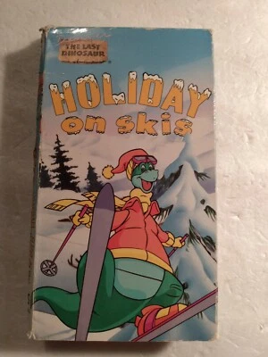 Denver, The Last Dinosaur Holiday on Skis VHS rare htf children's TV show fries - Image 1 of 3