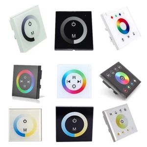 LED Touch Switch Panel Controller LED Dimmer for 12V Single/RGB LED strip lights - Picture 1 of 15