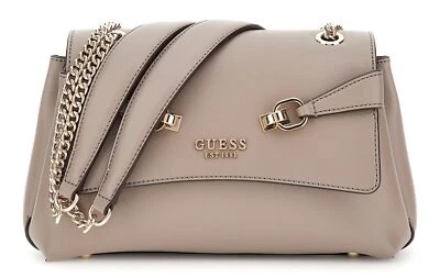 GUESS Lorelei Convertible Xbody Flap Bag Schultertasche Tasche Dark Taupe taupe - Bild 1 von 3