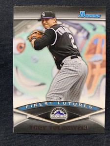2011 Bowman Finest Futures  Troy Tulowitzki #FF11 Colorado Rockies Baseball Card