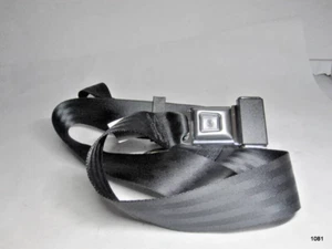 Morris MCLB-02 60 Inch Universal Lap Belt, Chrome Starburst Buckle - Picture 1 of 7