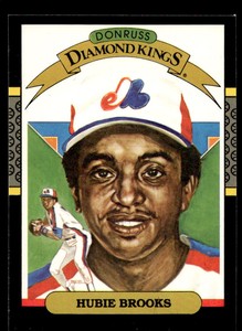 1987 Donruss 17 Hubie Brooks   Montreal Expos  DK Baseball Card