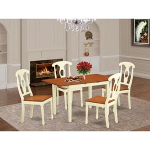 5 Pc Table and chair set for 4-Table and 4 Dining Chairs - Picture 1 of 4