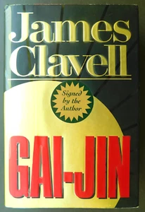 *SIGNED* True 1st ed JAMES CLAVELL Japan collectible 1993 GAI-JIN Unread 12 pics - Picture 1 of 13