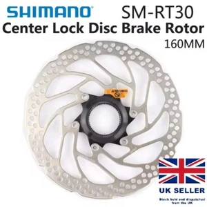 Shimano SM-RT30 Center-Lock Disc Rotor 160mm MTB UK Stock - Picture 1 of 3
