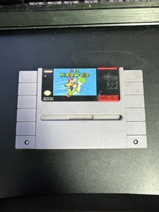 Super Mario World Super Nintendo Authentic SNES Cartridge Only Minty - Bild 1 von 4