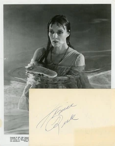 Janice Rule - signierte Karteikarte mit einem s/w Vintage Foto - Bild 1 von 1