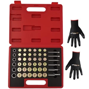 Complete Oil Pan Thread Repair Kit for Auto M13-M22 114pc Tap & Plug Set - Picture 1 of 11