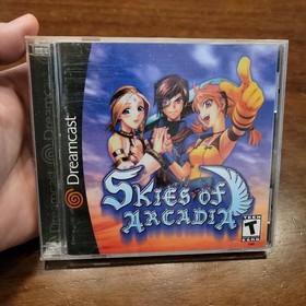 Skies of Arcadia (Sega Dreamcast, 2000) Complete CIB - Tested - Authentic -
