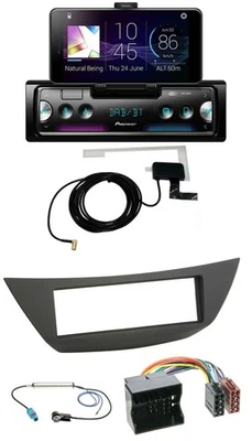 Pioneer DAB Bluetooth MP3 USB Autoradio für Renault Laguna 3 (ab 2008) - Bild 1 von 4