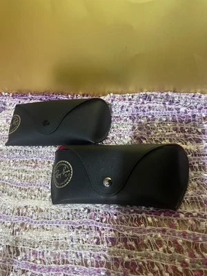 Lot Of 2 -Ray Ban Universal Black Medium Soft Case for Sunglasses & Eyeglasses. - Image 1 of 4