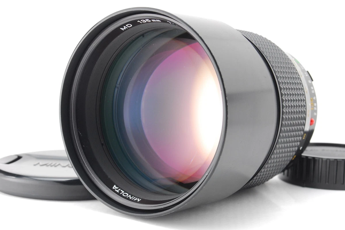 Minolta 135mm Focal Camera Lenses for sale | eBay