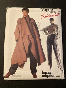 Original Issey Miyake Pattern 1476 Size 14 FF Uncut Vogue Individualist Designer - Picture 1 of 13